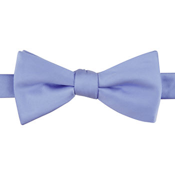 Stafford Sateen Solid Pretied Bow Tie