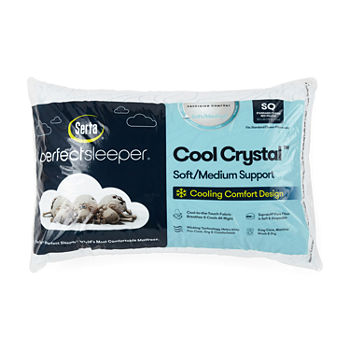 Serta PerfectSleeper Cool Crystal Soft/Medium Support Pillow