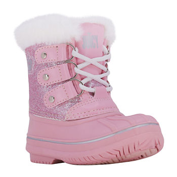 Juicy By Juicy Couture Toddler Girls Lil Escalon Waterproof Flat Heel Snow Boots