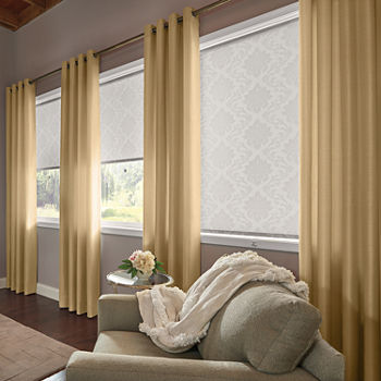 Bali Valencia Custom Light-Filtering Grommet Top Single Curtain Panel