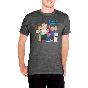 Family Guy Mens Crew Neck Short Sleeve Classic Fit Graphic T-Shirt