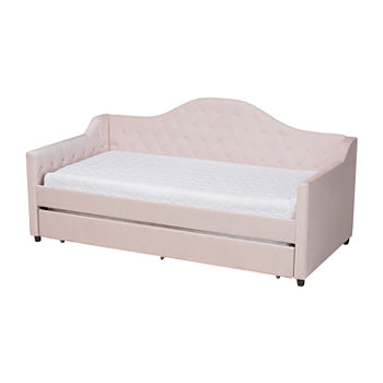 Perry Tufted Daybed with Trundle