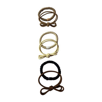 a.n.a Neutral Assorted Pony 6-pc. Hair Ties