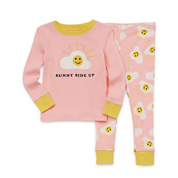 Okie Dokie Toddler Girls 2-pc. Pant Pajama Set