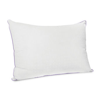 SensorPEDIC Wellness Collection Fiberfill Bed Pillow with Lavender Infused Cover
