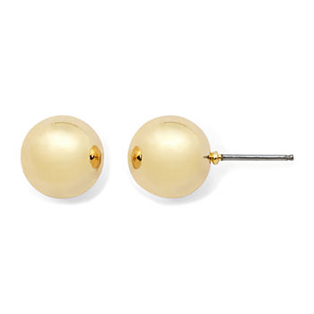 Monet® Gold-Tone Ball Stud Earrings