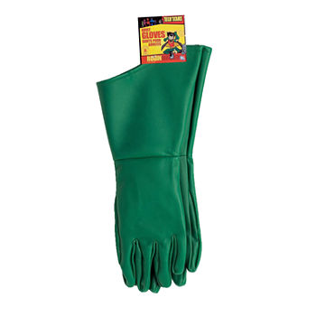 Dc Comics Robin Gloves 2-Pc. Mens Costume Accessory
