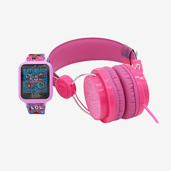 LOL Unisex Multicolor 2-pc. Watch and Headphones Boxed Set Lol40193set