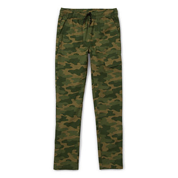 Thereabouts Little & Big Boys Adaptive Straight Pull-On Pants
