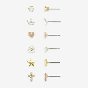 Mixit 6 Pair Jewelry Set