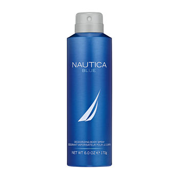 Nautica Blue Deodorizing Body Spray, 6.0 Oz