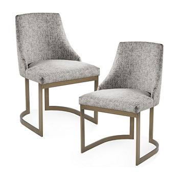 Madison Park Robertson Kitchen Collection 2-pc. Upholstered Side Chair