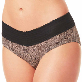 Warners® No Pinching, No Problems® Dig-Free Comfort Waist with Lace Microfiber Hipster 5609J