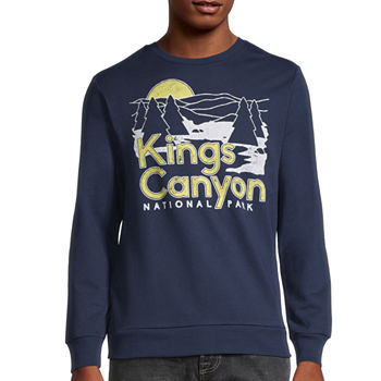 National Geographic Kings Canyon Mens Crew Neck Long Sleeve Sweatshirt