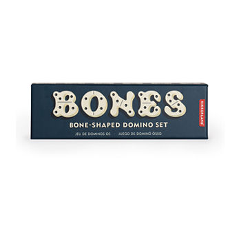 Kikkerland Bones Set Dominoes
