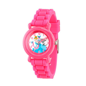 Disney Princess Girls Pink Strap Watch Wds000019