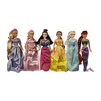 11.5" Princess Gift Set Dolls