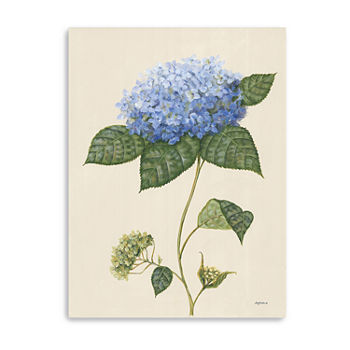 Blue Hydrangea Giclee Canvas Art