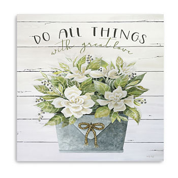 Do All Things With Great Love Giclee Canvas Art