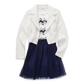 Knit Works Little & Big Girls 2-pc. Jacket Dress