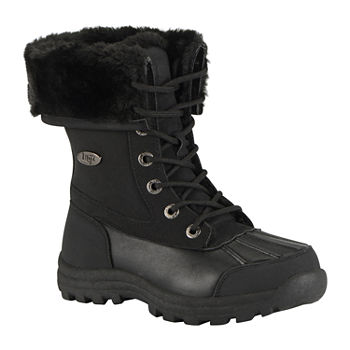 Lugz Womens Tambora Water Resistant Winter Boots Flat Heel