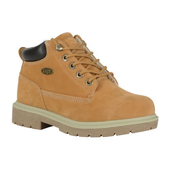 Lugz Womens Lace Up Water Resistant Work Boots