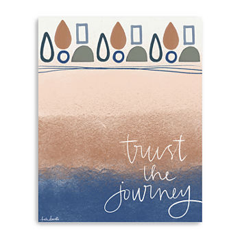 Trust The Journey Giclee Canvas Art
