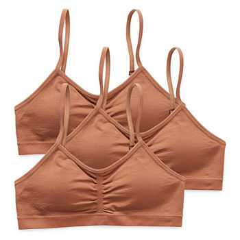 Thereabouts Big Girls 3-pc. Bralette
