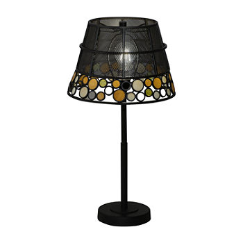 Dale Tiffany Orilla Mesh Glass Table Lamp