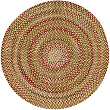Capel Inc. Manchester Concentric Braided Round Rugs