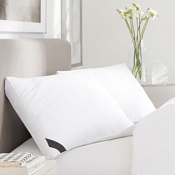 Queen Street Elite 300 Thread Count Cotton Sateen Allergen Barrier Down Alternative Medium Density Pillow
