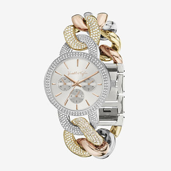 Kendall + Kylie Womens Chronograph Two Tone Bracelet Watch 14374s-42-B47