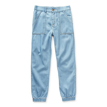 Thereabouts Little & Big Girls Cuffed Jogger Pant