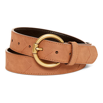 Frye And Co Faux Suede Womens Belt