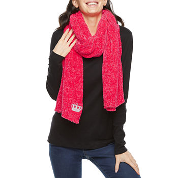 Juicy By Juicy Couture Chenille Blanket Cold Weather Scarf