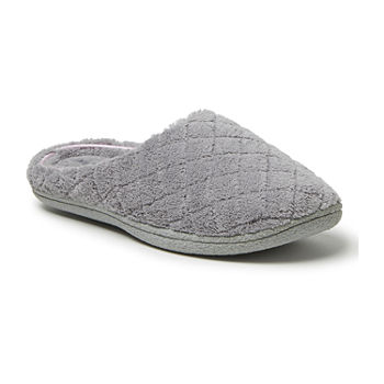 Dearfoams Leslie Quilted Womens Clog Slippers