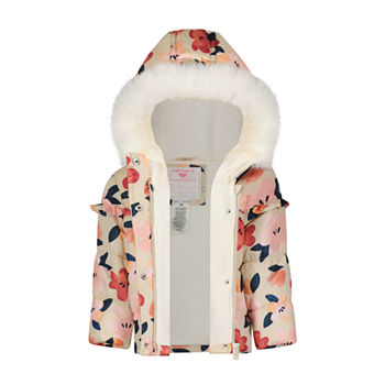 Carter's Baby Girls Water Resistant Heavyweight Floral Snow Suit