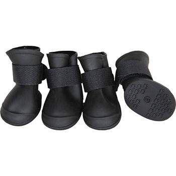 The Pet Life Elastic Protective Multi-Usage All-Terrain Rubberized Dog Shoes