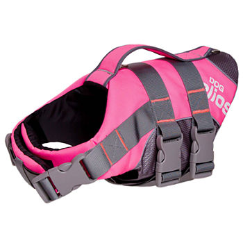 The Pet Life Helios Splash-Explore Outer Performance 3M Reflective and Adjustable Buoyant Dog Harness and Life Jacket