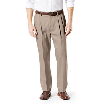 Dockers® Big & Tall Classic Fit Signature Khaki Lux Cotton Stretch Pleated Pants