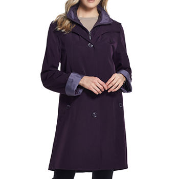 Miss Gallery Water Resistant Midweight Raincoat