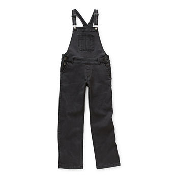 Thereabouts Straight Leg Little & Big Girls Overalls