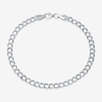 Silver Treasures Sterling Silver 7.5 Inch Link Chain Bracelet