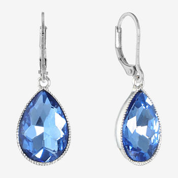 Monet Jewelry Silver Tone Drop Earrings