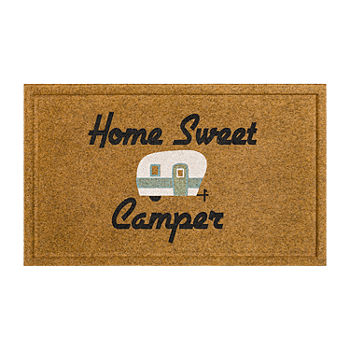 Mohawk Home "Happy Sweet Camper" Everyday Coir 18"X30" Doormat