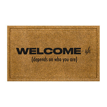 Mohawk Home "Welcome-Ish" Everyday Coir 18"X30" Doormat