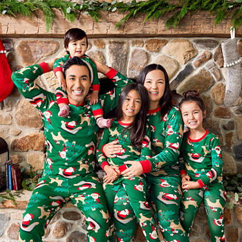 Christmas Santa Matching Family Pajamas