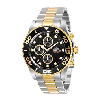 Invicta Pro Diver Mens Two Tone Stainless Steel Bracelet Watch 28691
