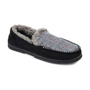 Vance Co Winston Mens Moccasin Slippers
