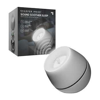 Sharper Image Sound Soother Wind White Noise with LED